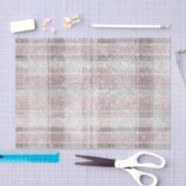 Girl Pink Kariert Stripes Sparkor Seidenpapier (Handwerk)