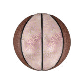 Girl Pink Leopard Print Mini Basketball (Vertikal)