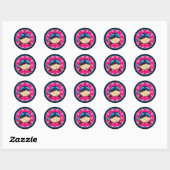 Girl Pirate Crewman Sticker Sheet (Blatt)
