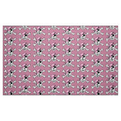 Girl Pirate Skull and Bones Pink Stoff (Fat Quarter (45,7 x 55,9 cm))