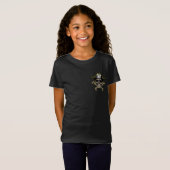 Girl PIRATE SKULL T-Shirt (Vorne ganz)