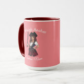 Girl Pirate Tasse (Vorderseite Links)