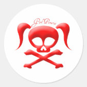 Girl Pirates Stickers (Vorderseite)