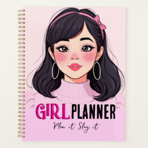 GIRL PLANNER PLANER