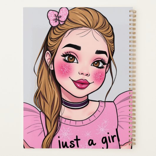 GIRL PLANNER PLANER (Rückseite)