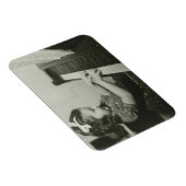 Girl Playing Piano Magnet (Rechte Seite)