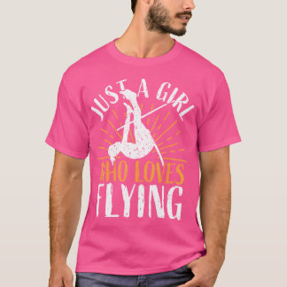 Girl Pole Vault - Woman Pole Vaulting T-Shirt