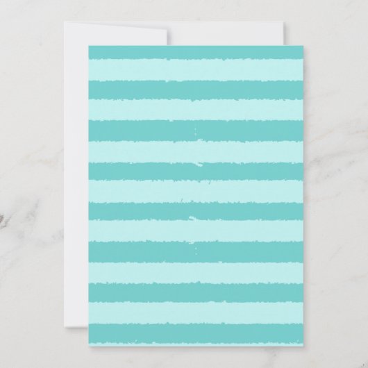 Girl Pool Geburtstagsparty Einladung (Rückseite)