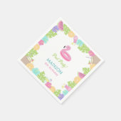 Girl Pool Party Serviette (Ecke)