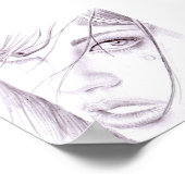 Girl-Portrait Poster (Ecke)