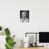 Girl Posing im Studio Poster (Heimbüro)