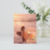 Girl-Postkarte Postkarte (Stehend Vorderseite)