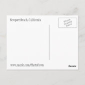 Girl-Postkarte Postkarte (Rückseite)