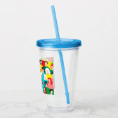 Girl-Power Acryltrinkbecher (Links)