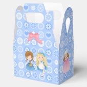 Girl Power auf der Basis der blauen Blume Geschenkschachtel (Geöffnet)