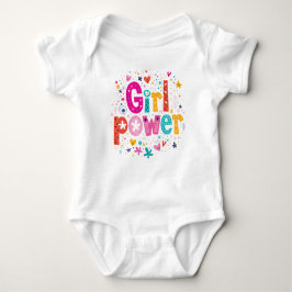 Girl-Power Baby Strampler