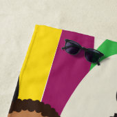 Girl Power Beach Handtuch (Beispiel)