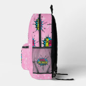 Girl-Power Bedruckter Rucksack (Rechts)