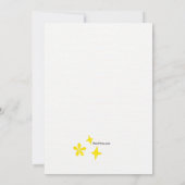 Girl Power Birthday Party Einladung (Rückseite)