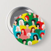 Girl-Power Button (Vorne & Hinten)