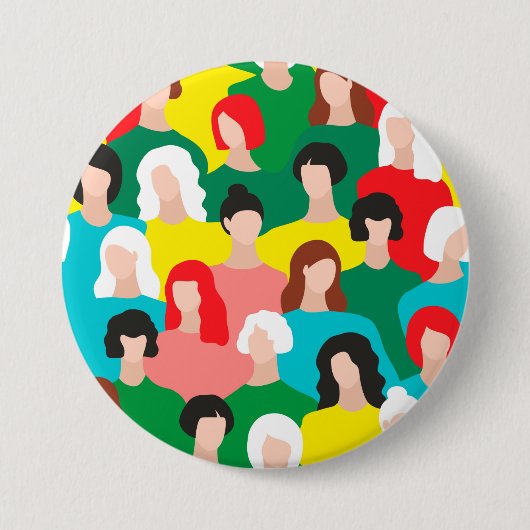 Girl-Power Button (Vorderseite)