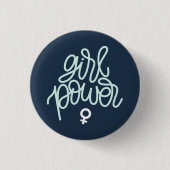 "Girl Power" Button (Vorderseite)