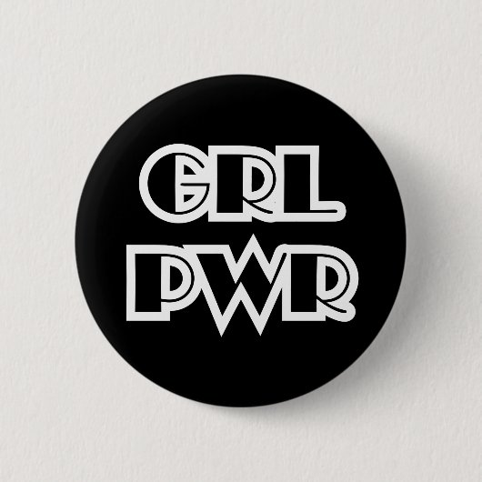 Girl-Power Button (Vorderseite)