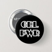 Girl-Power Button (Vorne & Hinten)