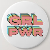 GIRL POWER BUTTON (Vorderseite)