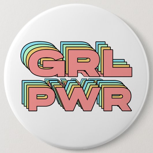 GIRL POWER BUTTON (Vorderseite)