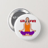 Girl-Power Button (Vorne & Hinten)