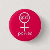 Girl-Power Button (Vorderseite)