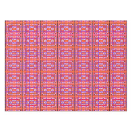 Girl-Power-Curvise karierte Wiederholmuster Tablec Tischdecke