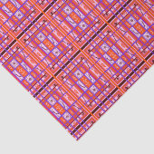 Girl-Power-Curvy kariertes Gewebepapier Seidenpapier (Ausschnitt)