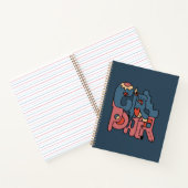 Girl Power Dark Version Notebook Notizblock (Innenseite)