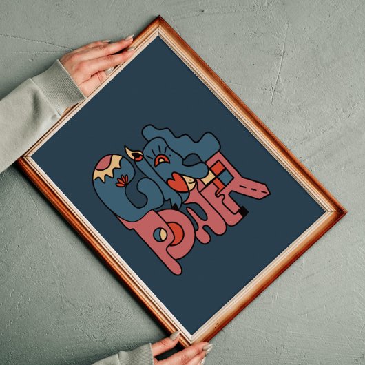 Girl Power Dark Version Poster