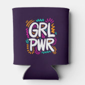 Girl-Power Dosenkühler (Rückseite)