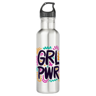 Girl-Power Edelstahlflasche