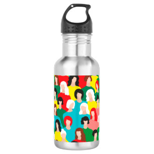 Girl-Power Edelstahlflasche