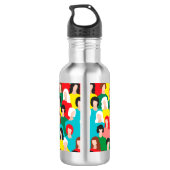 Girl-Power Edelstahlflasche (Rückseite)