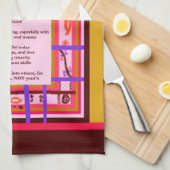 Girl Power Female Erfolg Küchentuch (Viertel Falte)