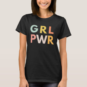 Girl Power Feminist. Starke Mädchen. Feminismus. T-Shirt