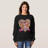 Girl Power Feminist Sweatshirt (Vorne ganz)