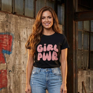 Girl Power Feministisch T-Shirt
