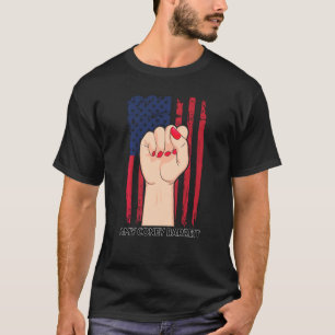 Girl Power Fist Acb Amy Coney Barrett Justice Supr T-Shirt