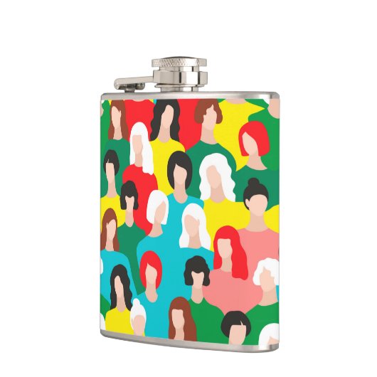 Girl-Power Flachmann (Links)