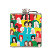 Girl-Power Flachmann (Rückseite)