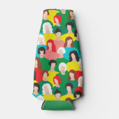 Girl-Power Flaschenkühler (Vorderseite)