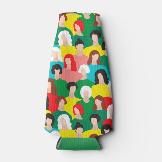 Girl-Power Flaschenkühler (Vorderseite)