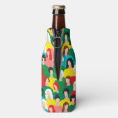 Girl-Power Flaschenkühler (Flasche Rückseite)